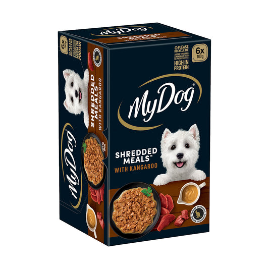 My Dog Shredded Meals Kangaroo 6x100g