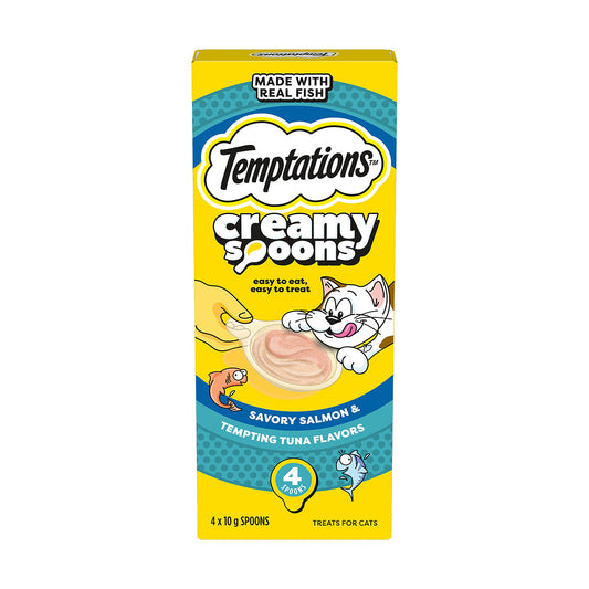 Temptations Salmon & Tuna 4x10g