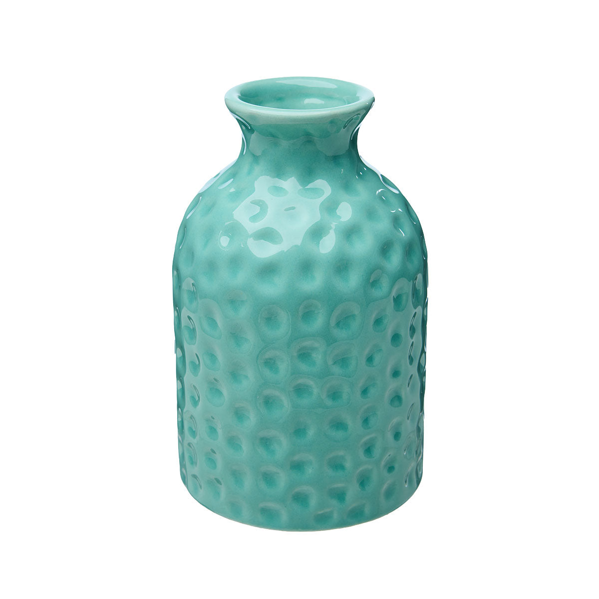 Bud Vase White/Pink/Aqua