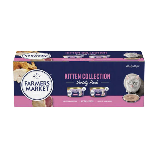 Farmers Market Kitten Collection 6x80g