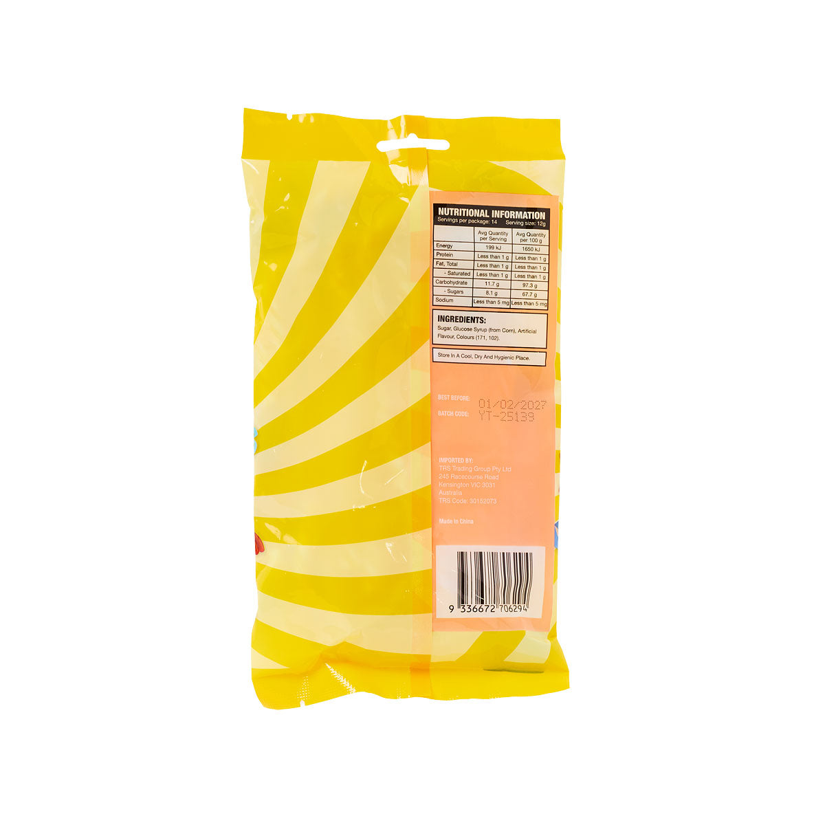 Candy Cane Pineapple 14pk