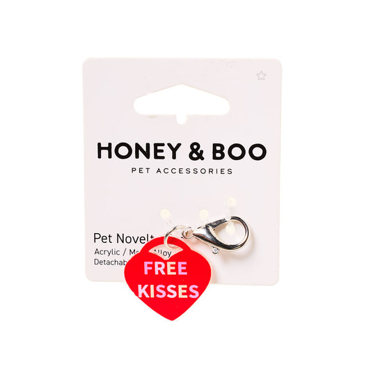 Honey & Boo Pet Tag Free Kisses