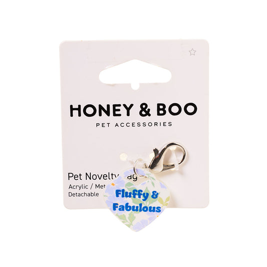 Honey & Boo Pet Tag Fluffy & Fab