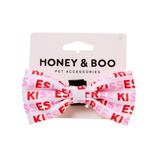 Honey & Boo Pet Bow Free Kisses