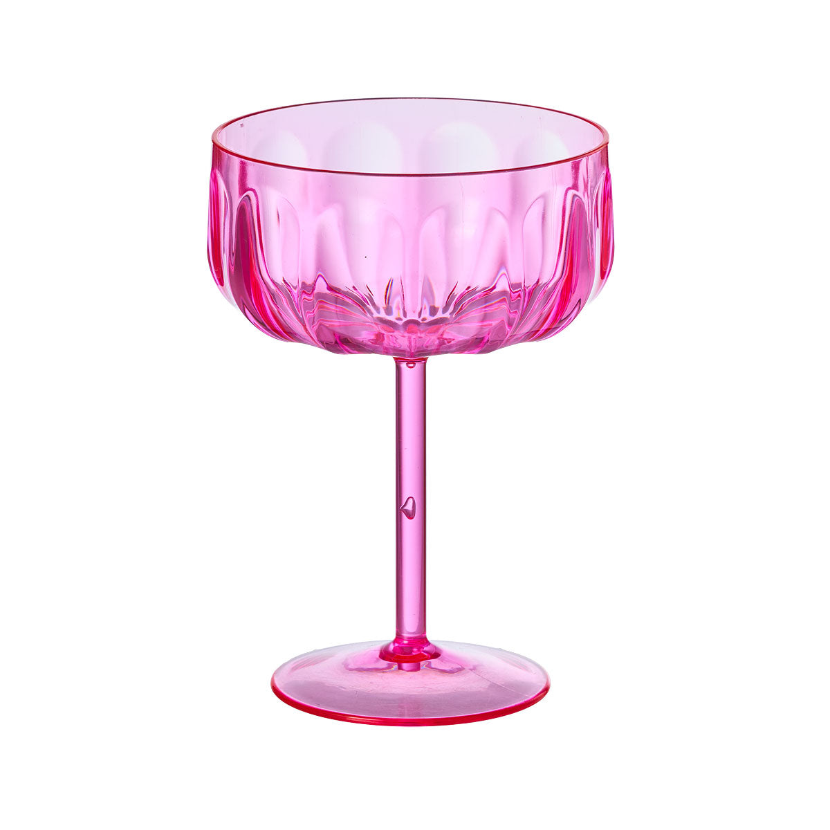 Gatsby Acrylic Coupe Glass Assorted