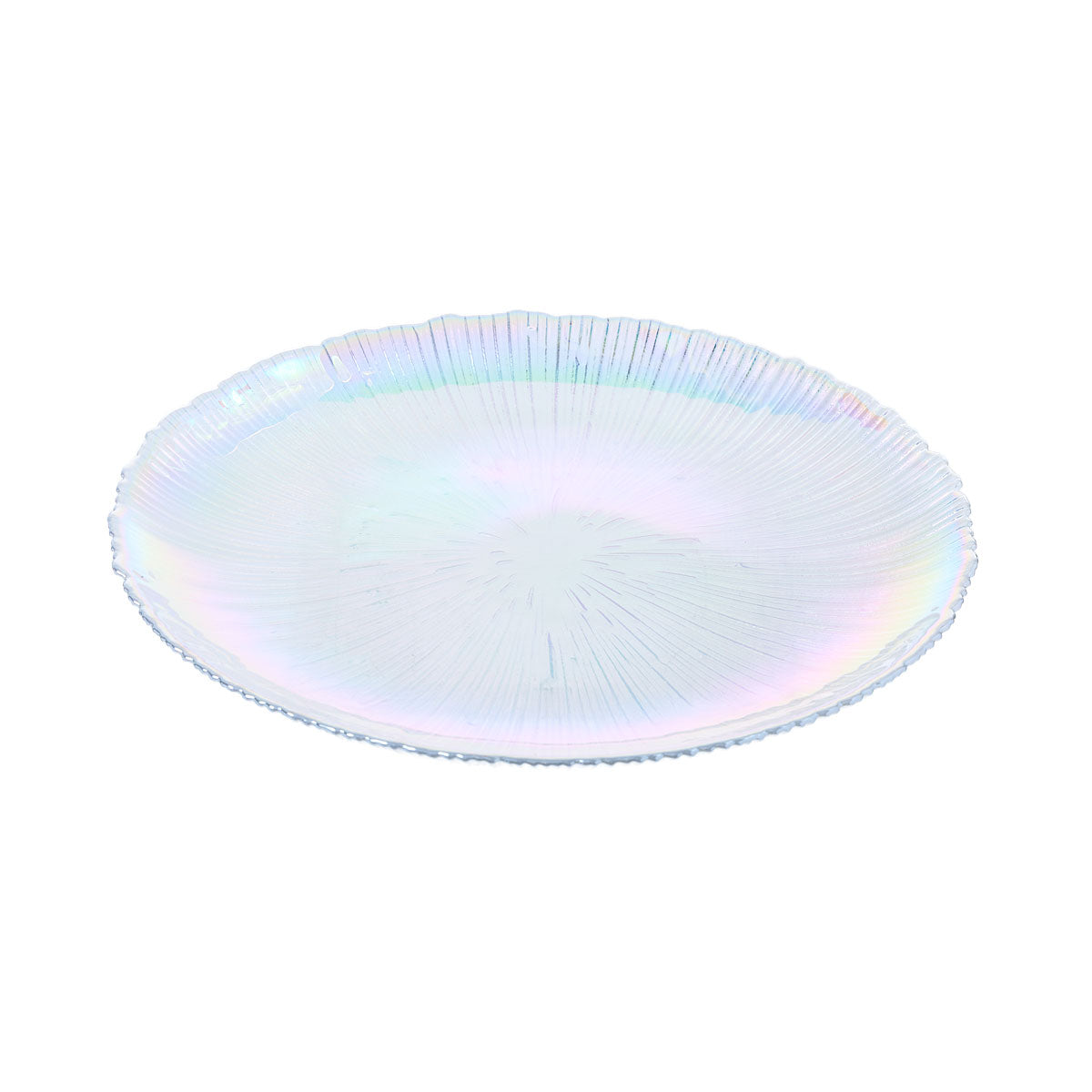 Glimmer Glass Dinner Plate