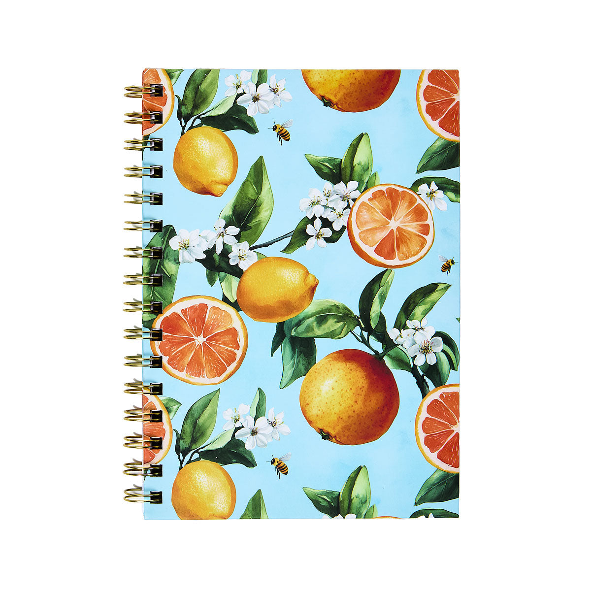 A5 Notebook Citrus Hard Cover