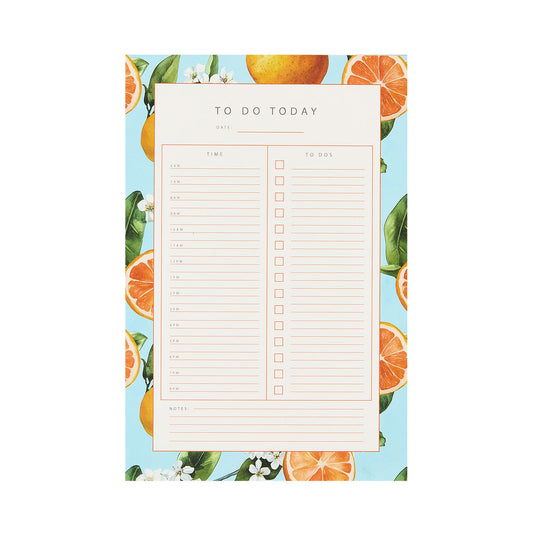 A5 Daily Planner Citrus 50 Sheets