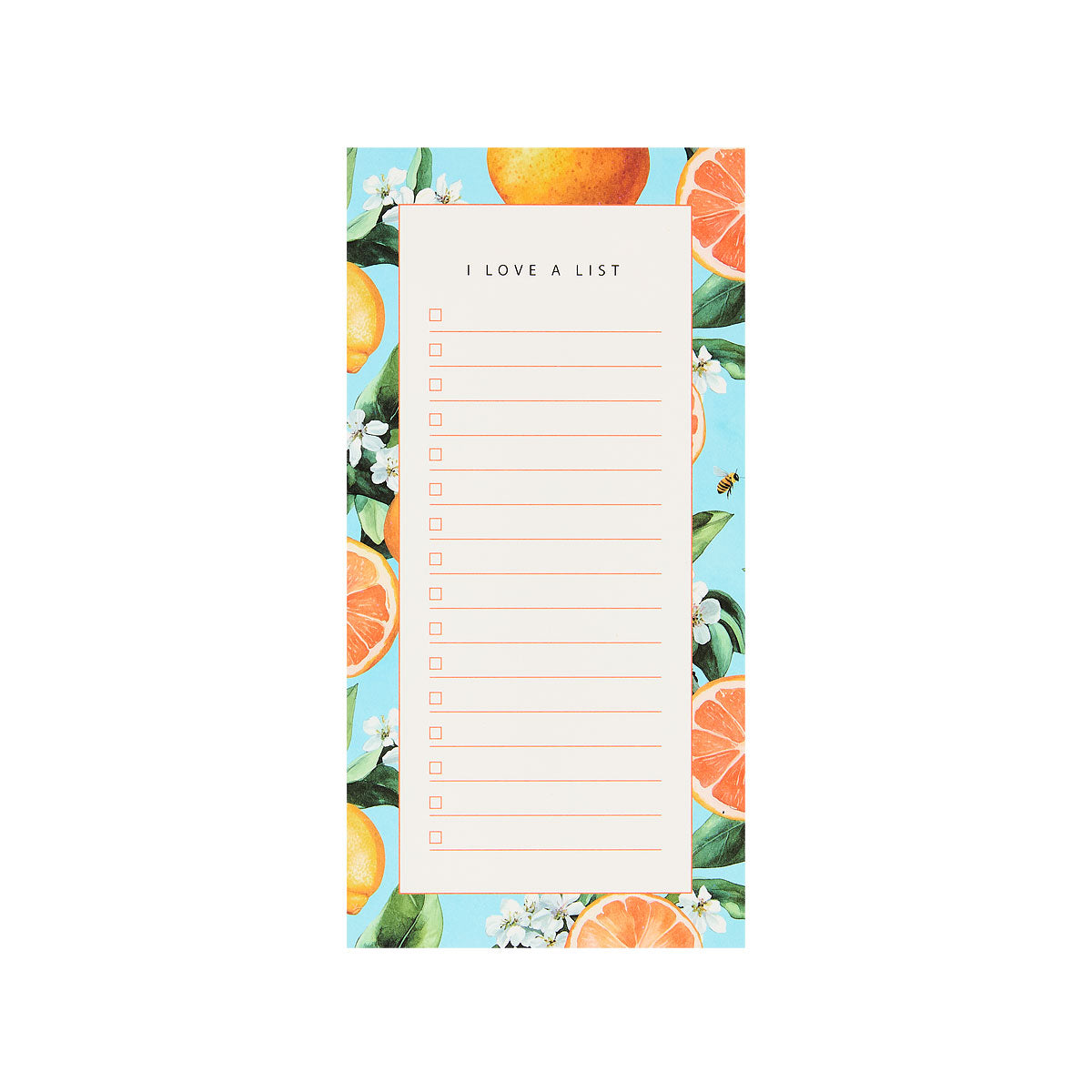 To-Do Magnetic Notepad Citrus 50 Sheet