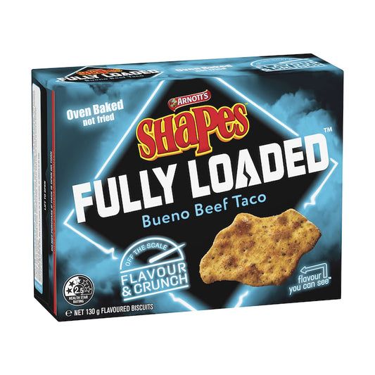 Shapes Fully Loaded Beuno Beef Taco 130g