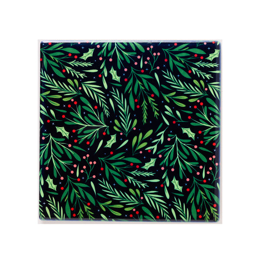 Christmas Ceramic Coaster