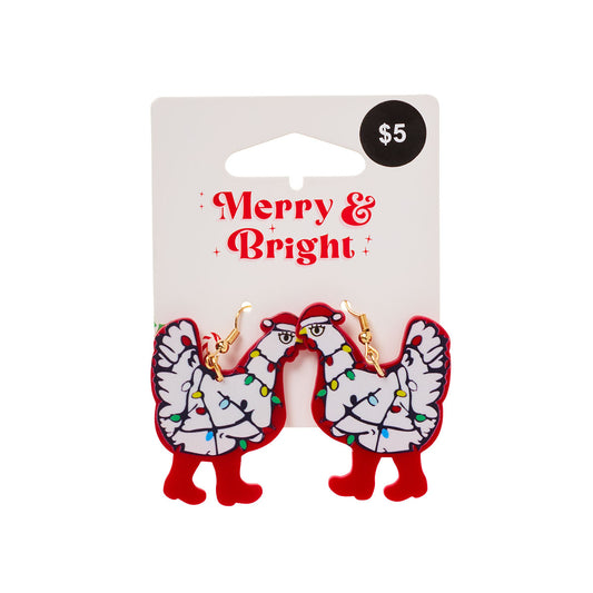 Christmas Earrings Drop Turkey