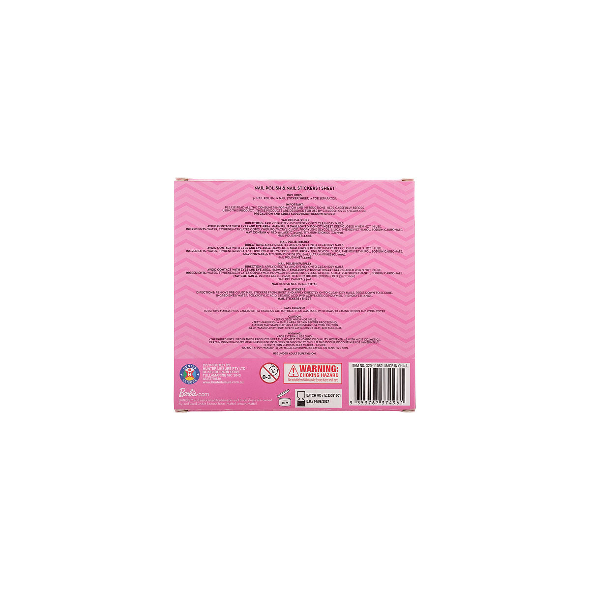 Barbie My Fab Make-Up Nail & Lip Assortment