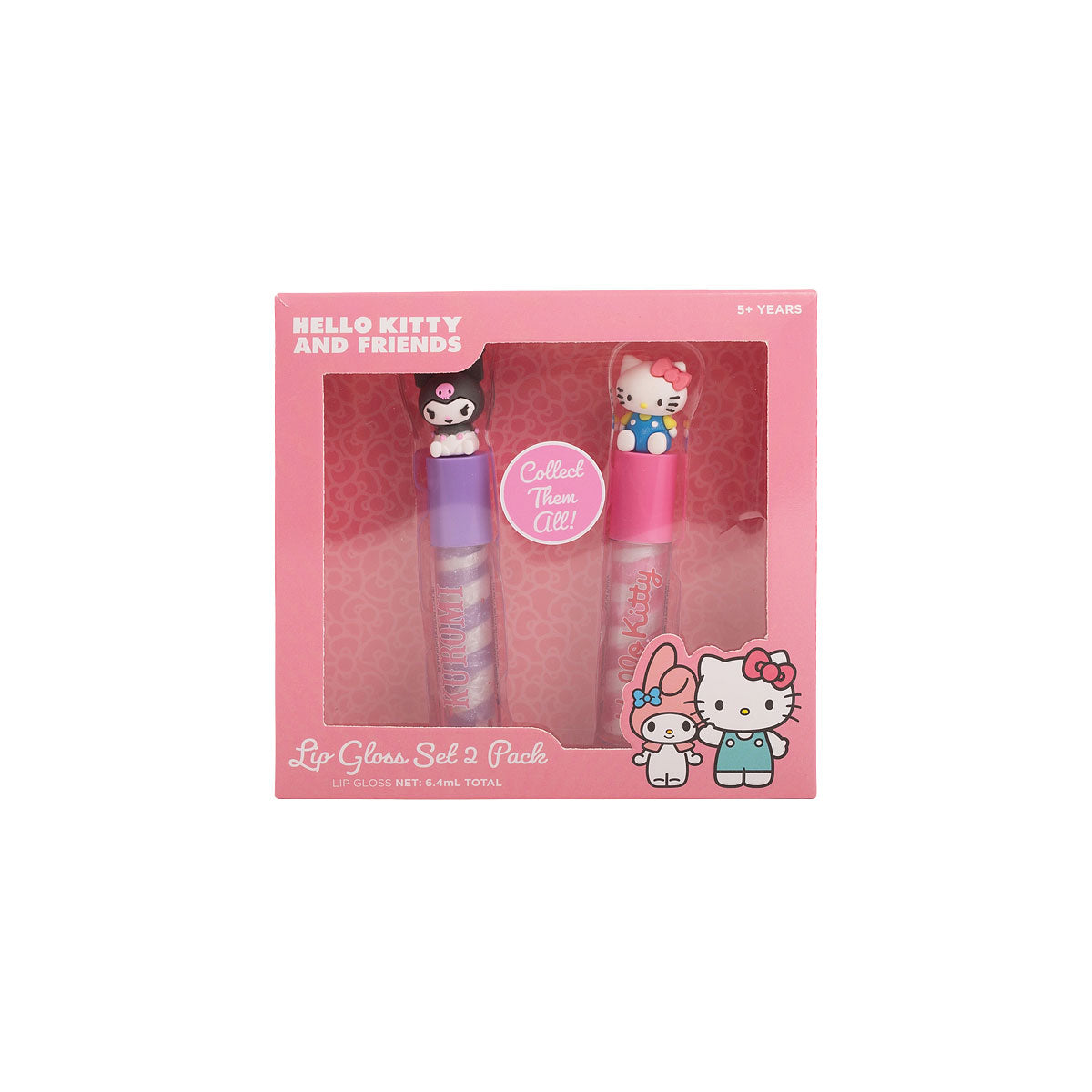 Hello Kitty Lip Gloss Swirl 3D Box Assorted