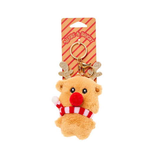 Christmas Reindeer Keyring