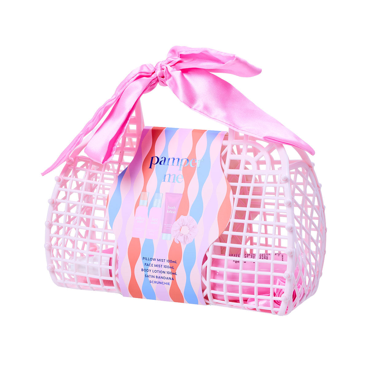 6pc Basket Bag Set