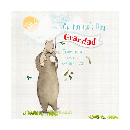 Father's Day Card Grandad Cute Bears