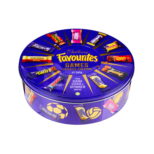 Cadbury Favourites Games Tin 549g