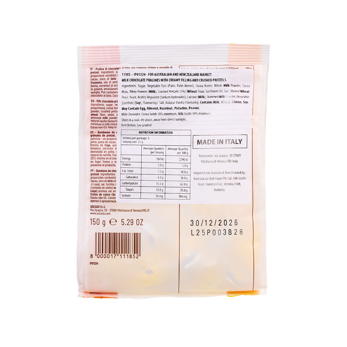 Socado Pretzels 150g