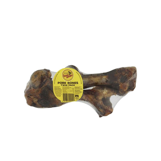 Bow Wow Treat Pork Bones 2pk