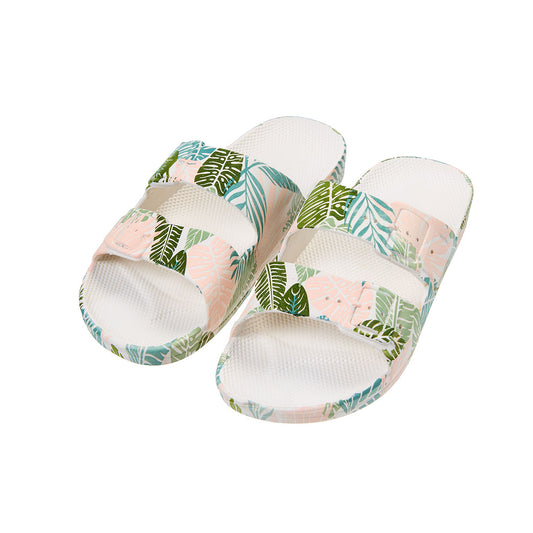 Women's Twin Strap Sandals Floral Small