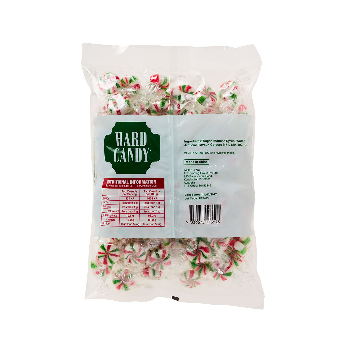 Christmas Hard Candy Bag 500g