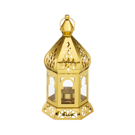 Metal Lantern Golden