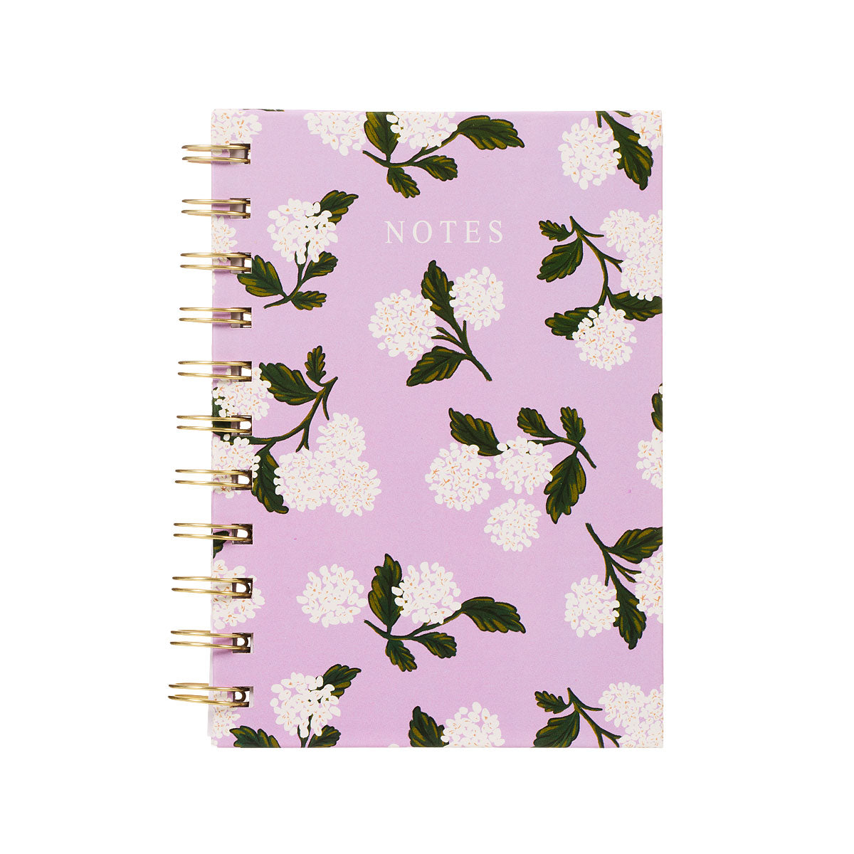 A6 Notebook Lilac Hydrangea 160pg