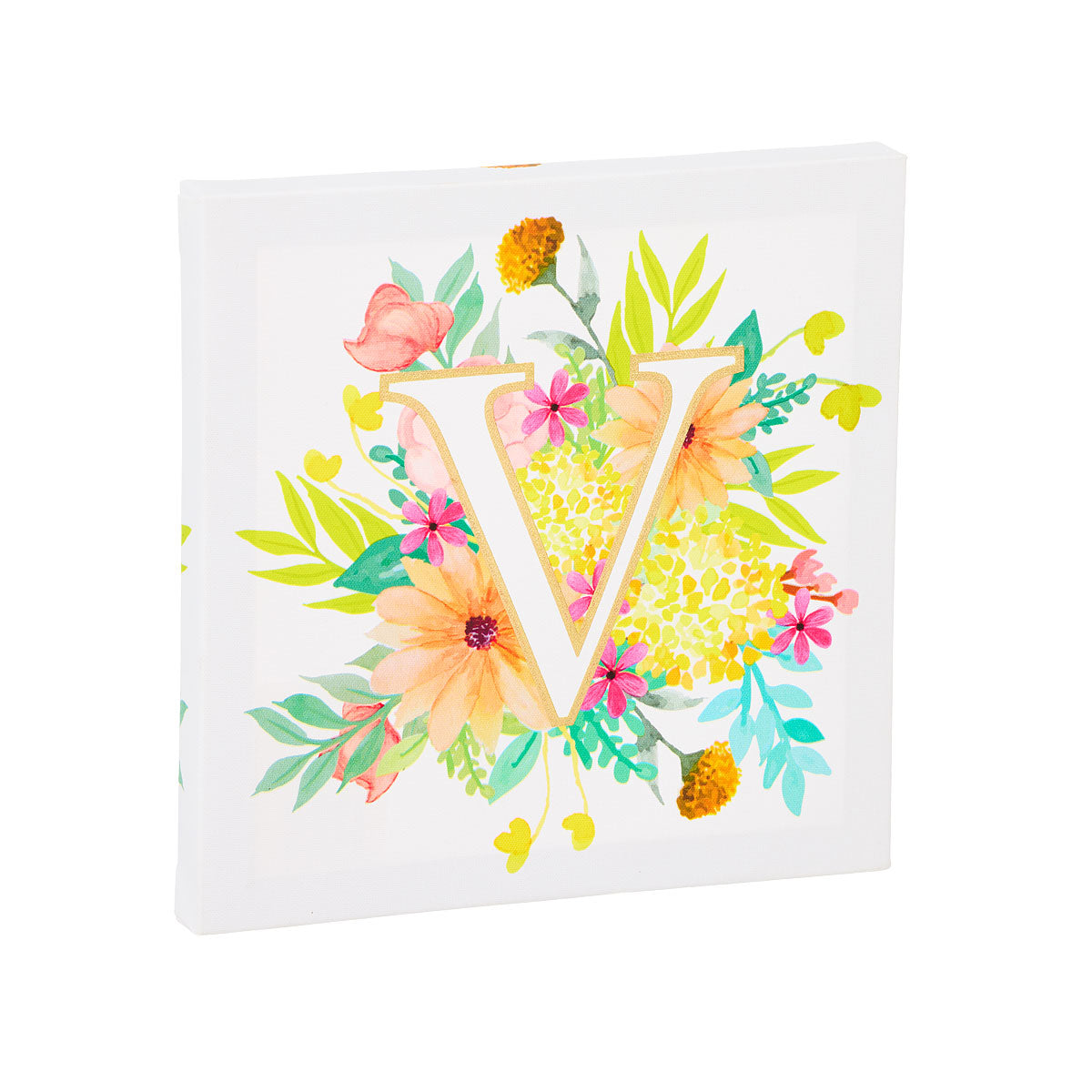Mini Monogram Floral Canvas Assorted