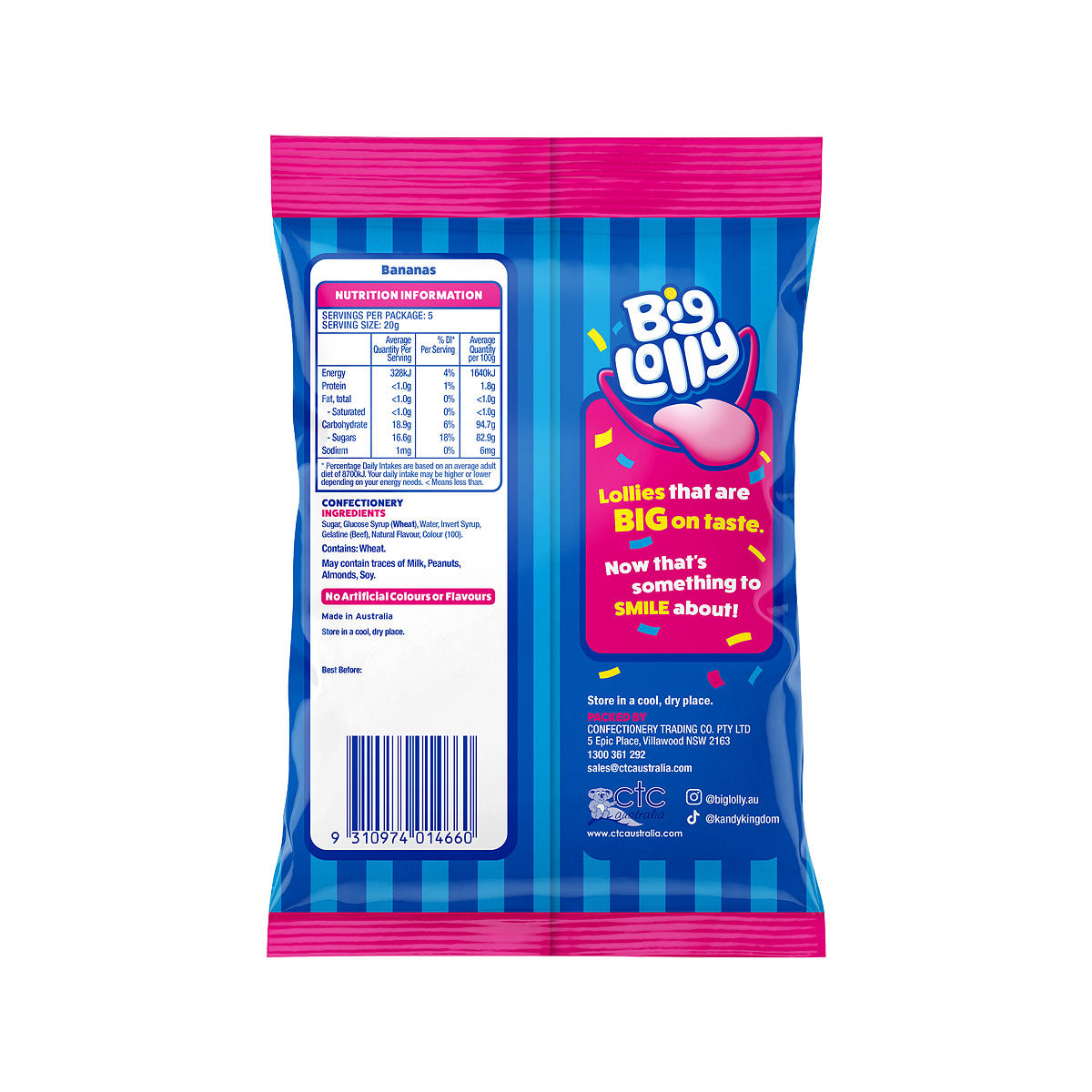 Big Lolly Banana 100g