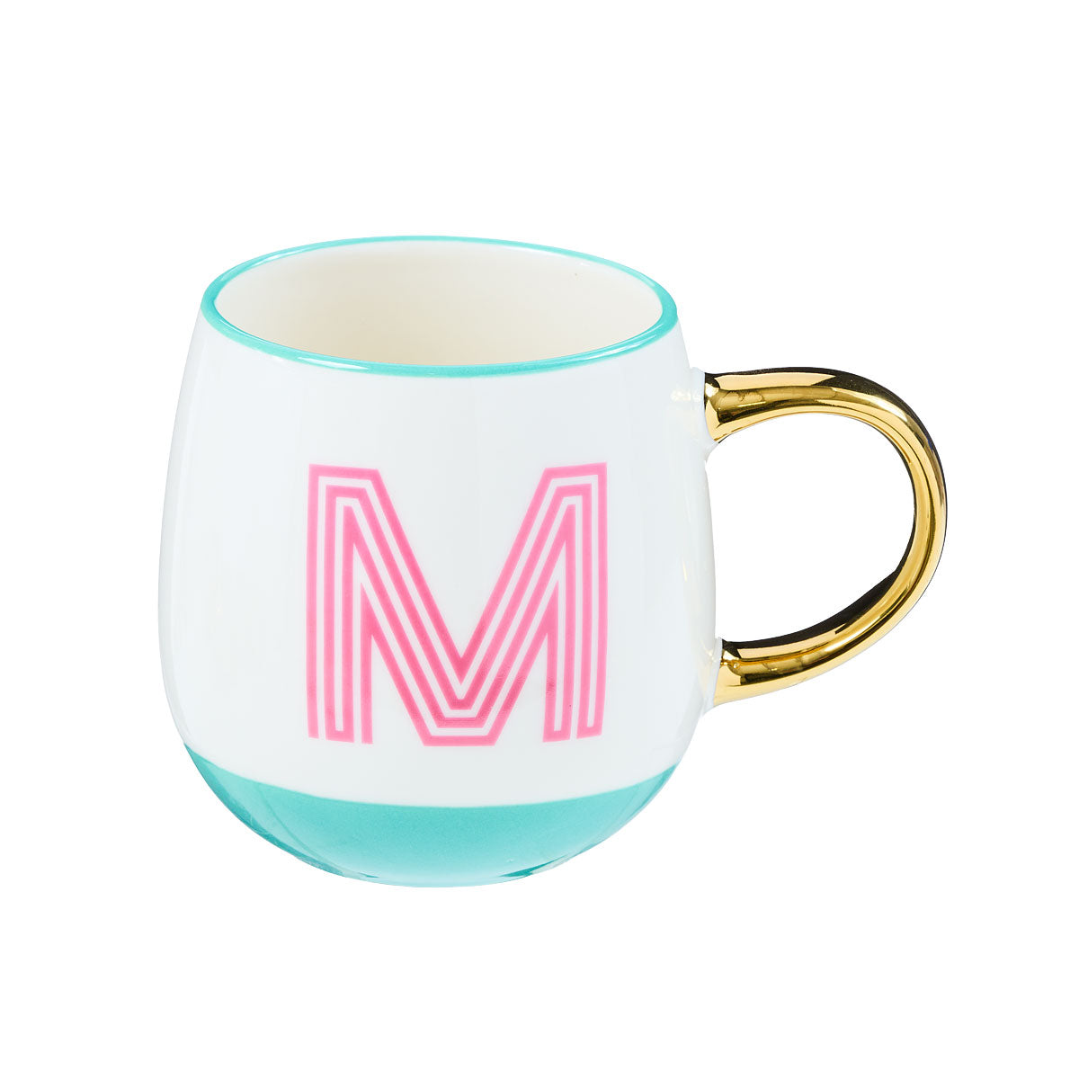 Brights Monogram Mug M/J/A