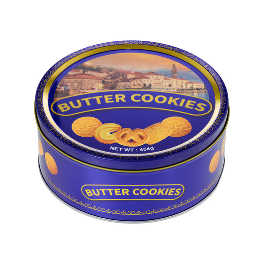Danish Style Butter Cookie Tin 454g