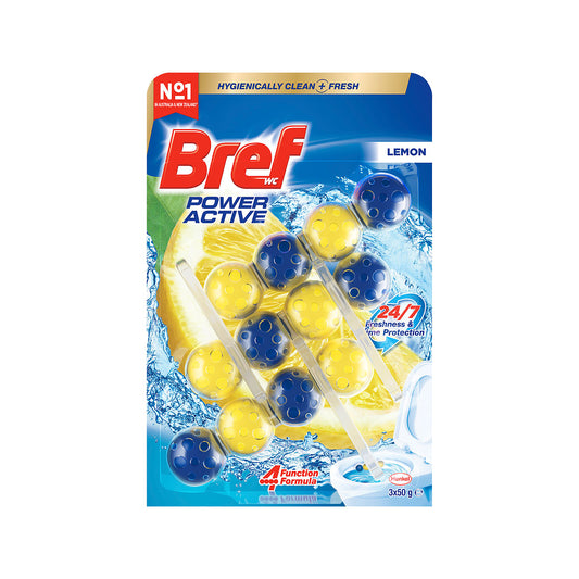 Bref Cage Power Active Juicy Lemon 50g 3pk