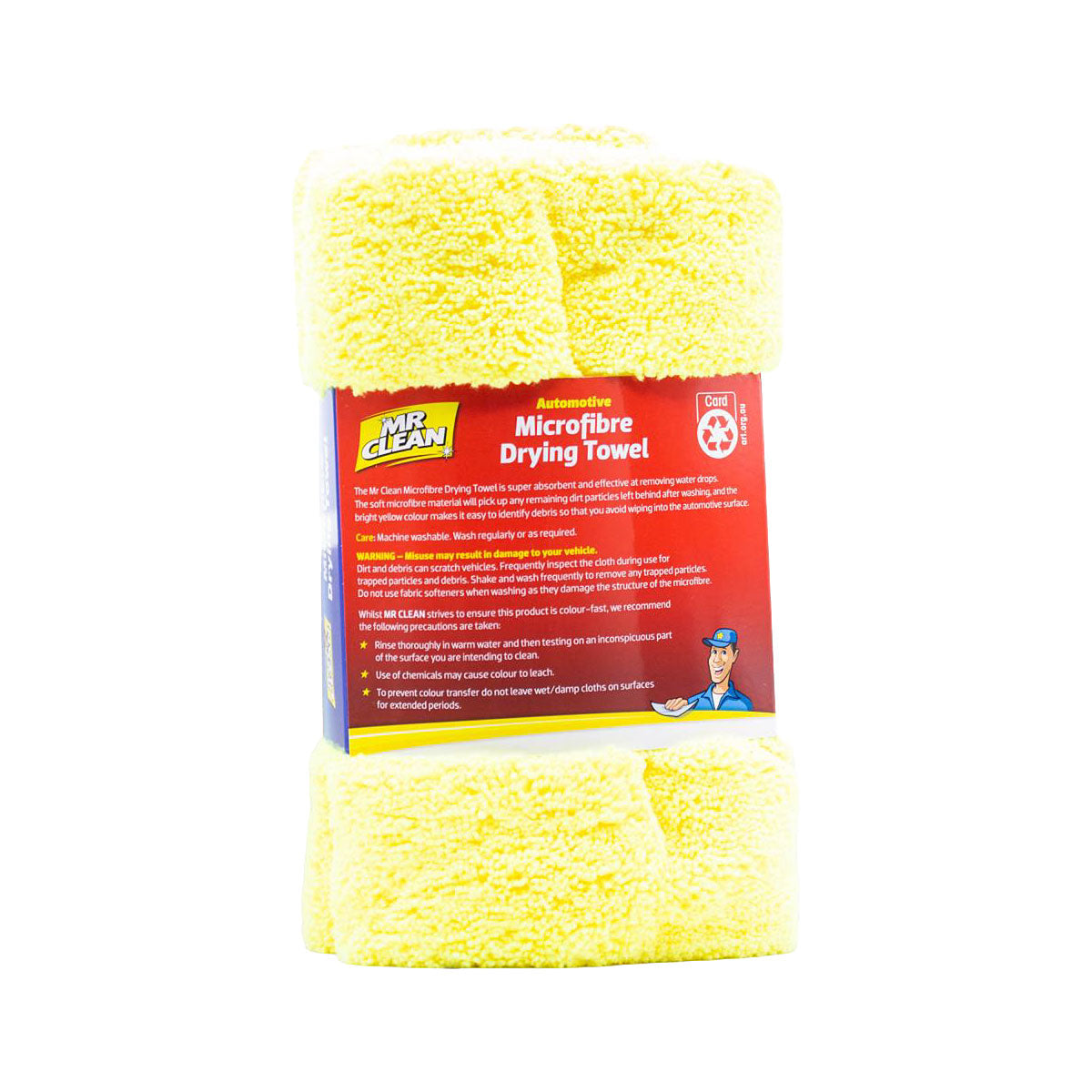 Mr Clean Microfibre Drying Towel 60x60cm