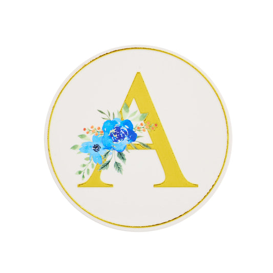 Round Monogram Coaster SMACKJEL