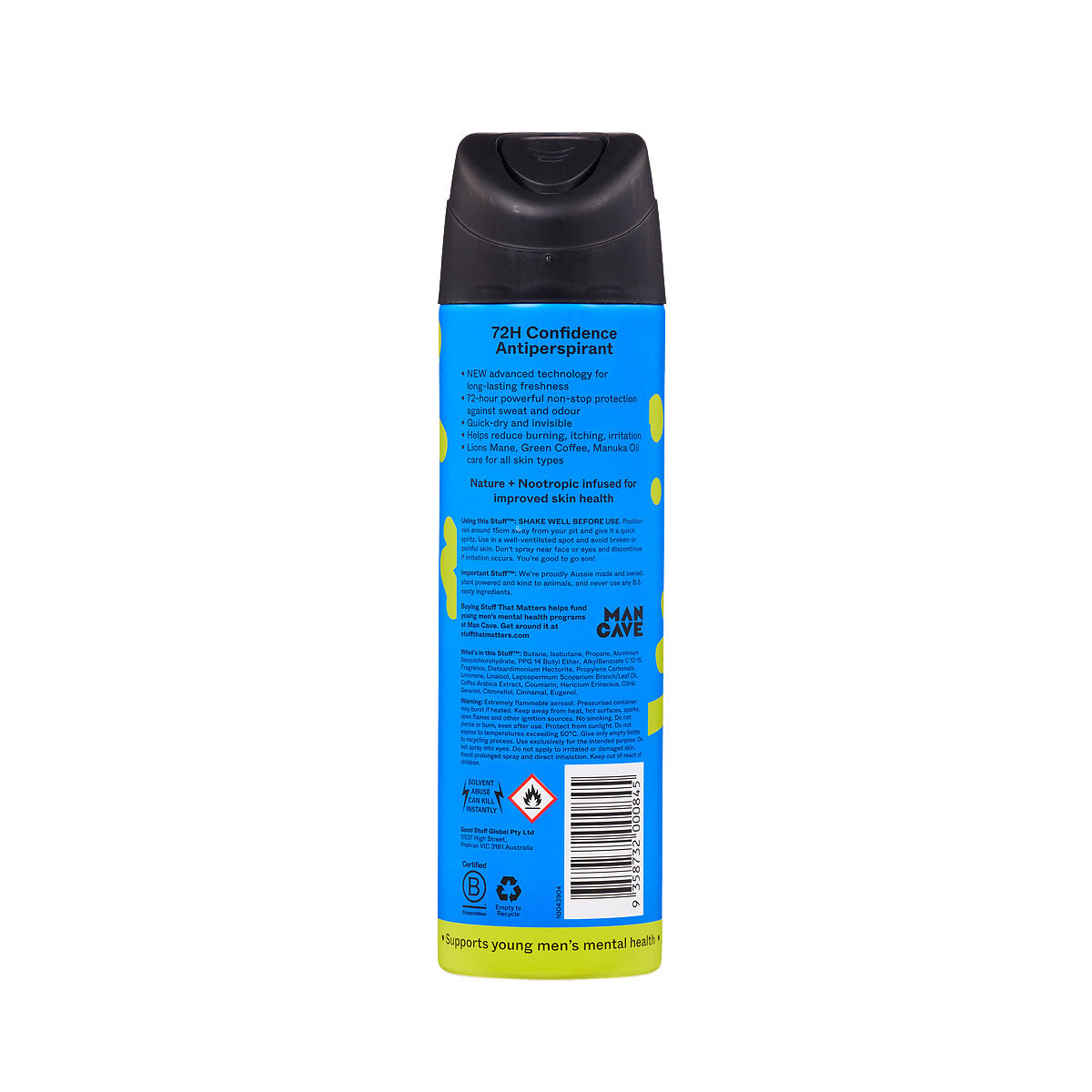 Stuff That Matters Antiperspirant Spray Sport 130g