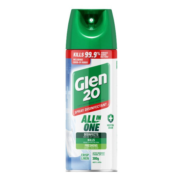 Glen 20 Disinfectant Spray Linen 300g