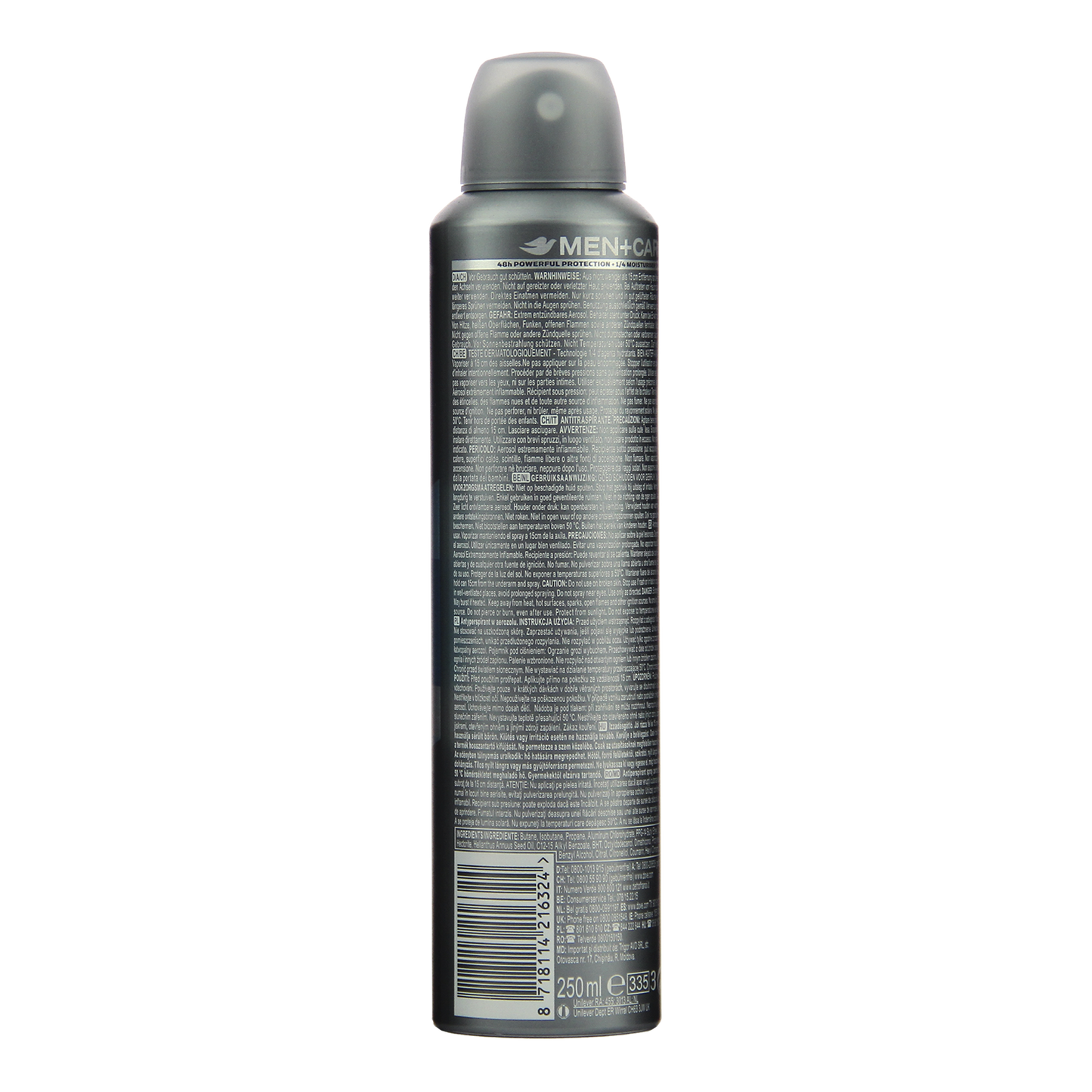 Dove Men Clean Comfort Anti-Perspirant Deodorant 250mL