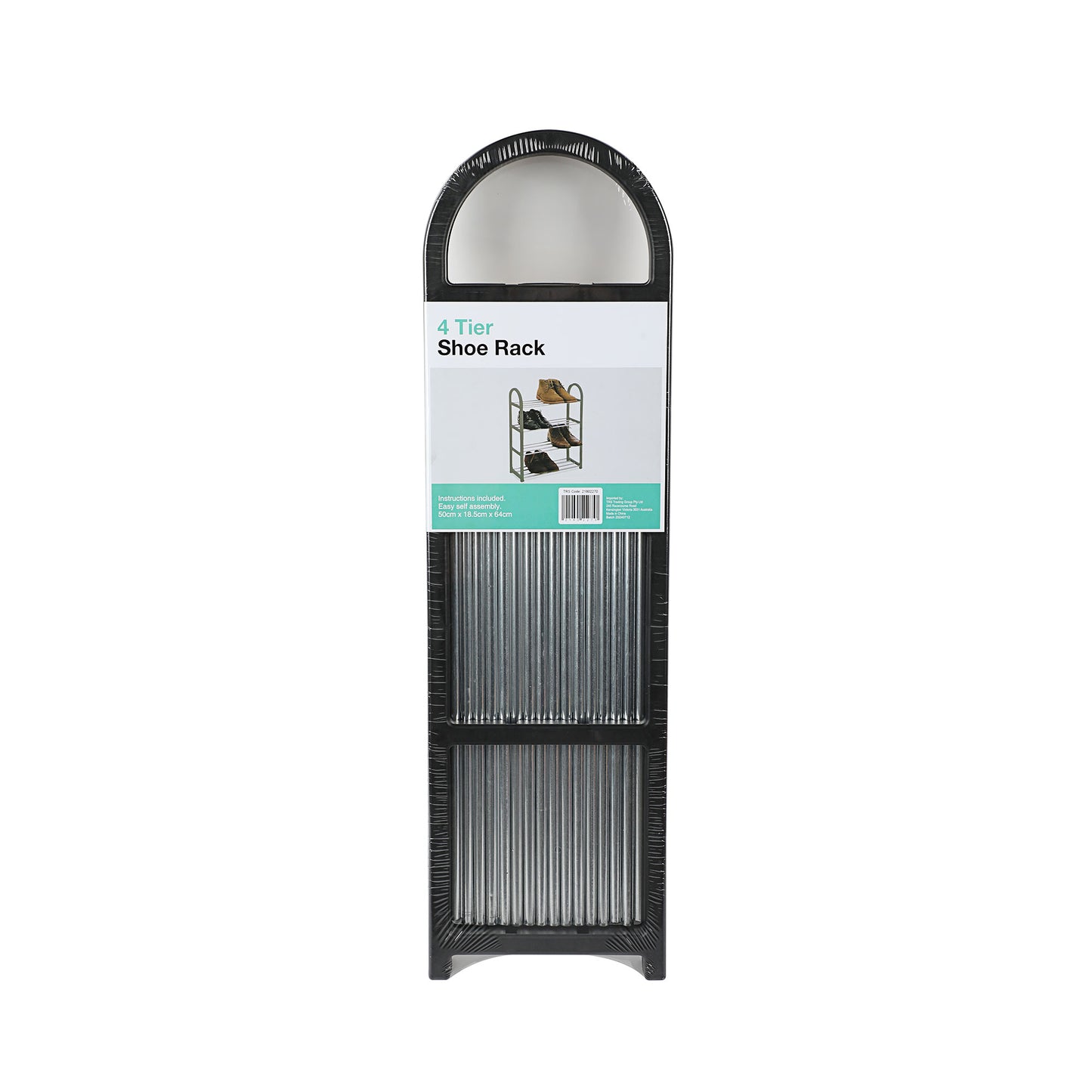 Monaco Shoe Rack 4 Tier