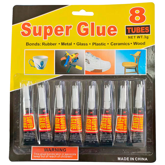Super Glue 8pk
