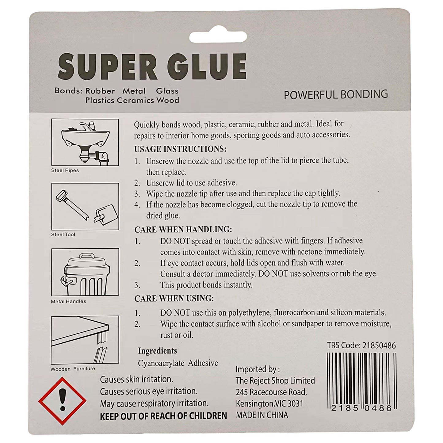 Super Glue 8pk