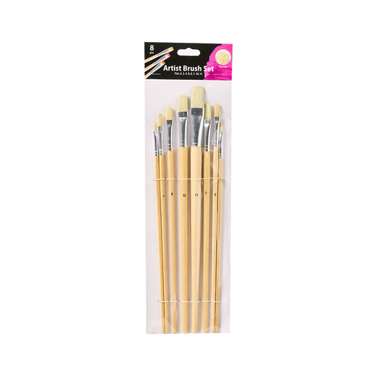 Pro Paint Brush Set 8pk