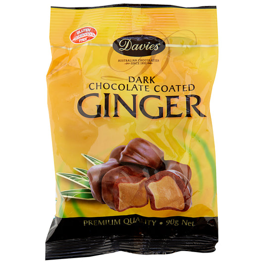 Davies Dark Chocolate Ginger 90g