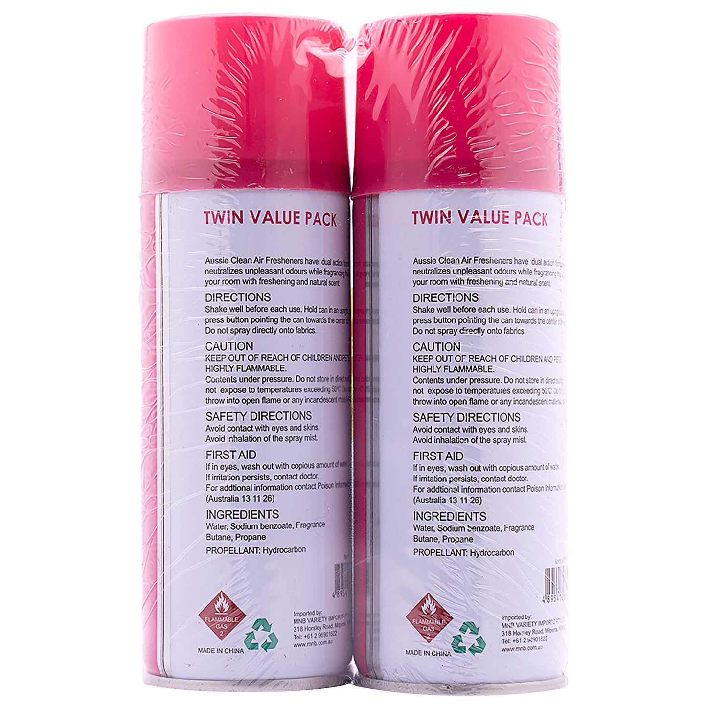 Aussie Clean Coolmist Air Freshener 200g 2pk - Assorted Fragrances
