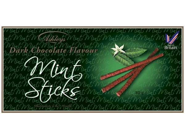Ashley's Mint Sticks 80g