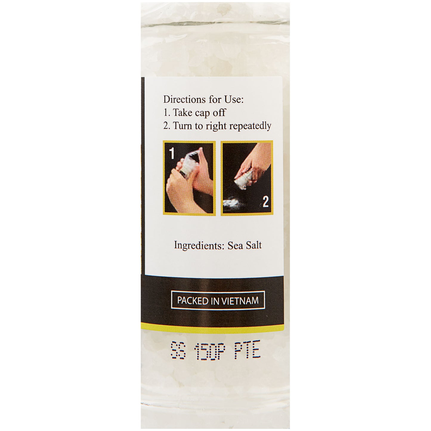 Medallion Sea Salt Grinder 110g