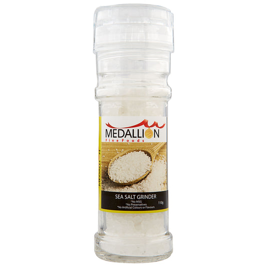 Medallion Sea Salt Grinder 110g