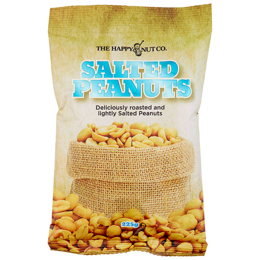 The Happy Nut Co Salted Peanuts 225g
