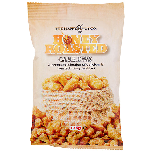 The Happy Nut Co. Honey Roasted Cashews 175g