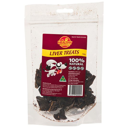 The Healthy Pet Treat Co. Liver Treats 100g